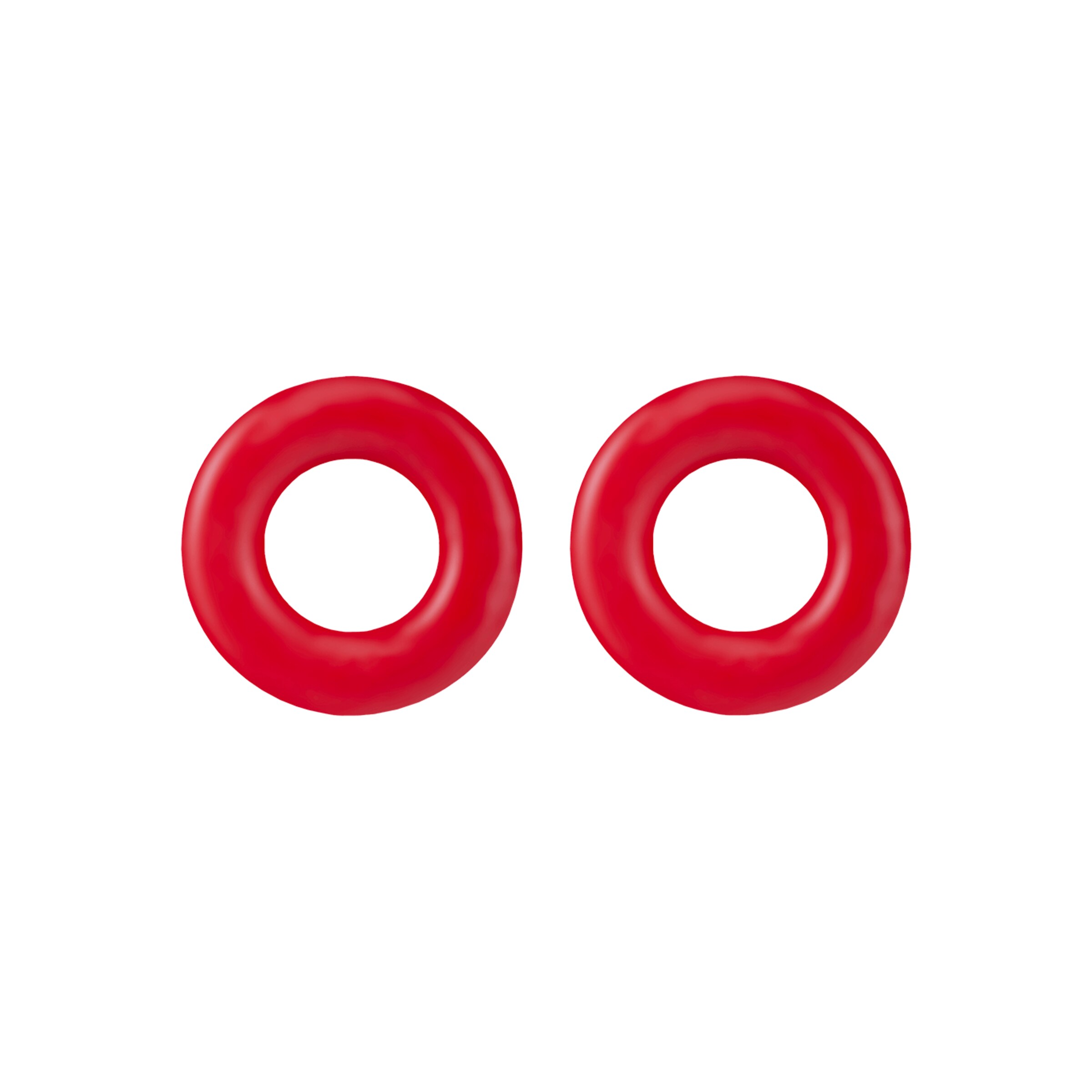 donut-rings-oversized-1-7-[nbhy]-3-7-cm-Rouge-2