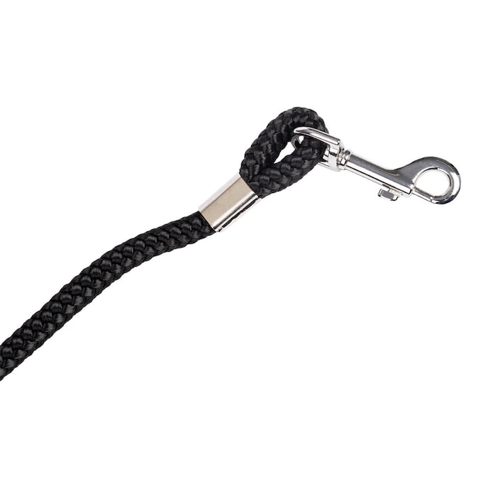 laisse-douce-avec-mousqueton-Noir-3