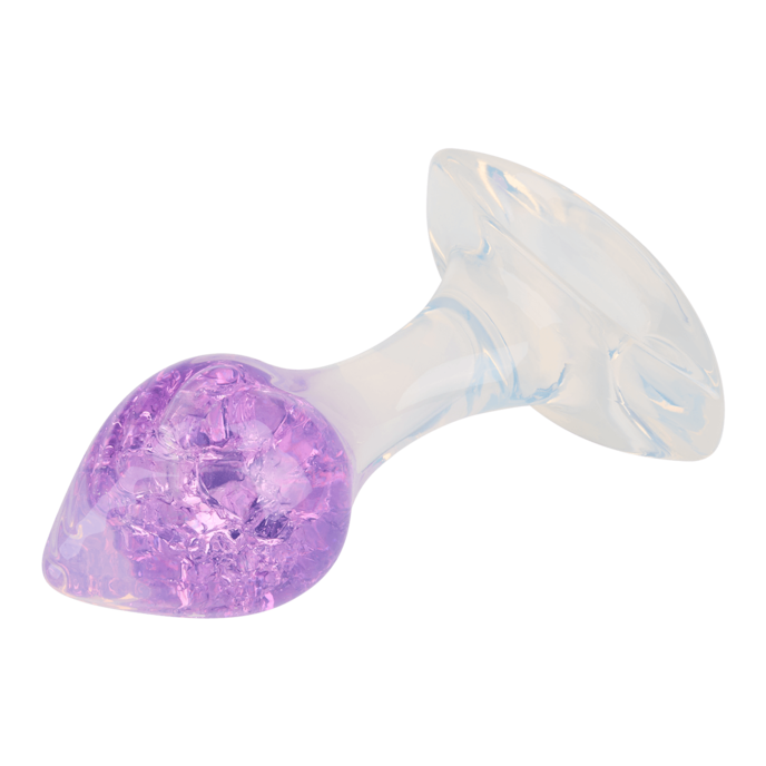 schimmernder-analplug-aus-silikon;-8-5-cm-Lila-Transparent-8