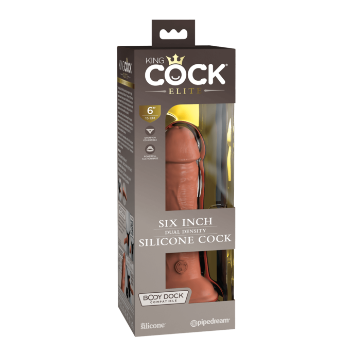 king-cock-elite---6-dual-density-silicone-cock-17-cm-Natur-mittel-5