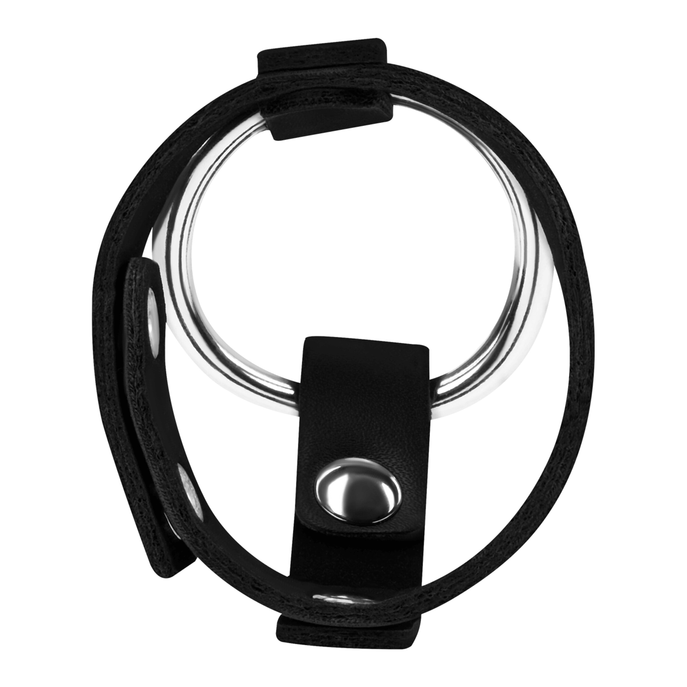 ceinture-testiculaire-avec-anneau-pénien-en-métal-Argent-Noir-4