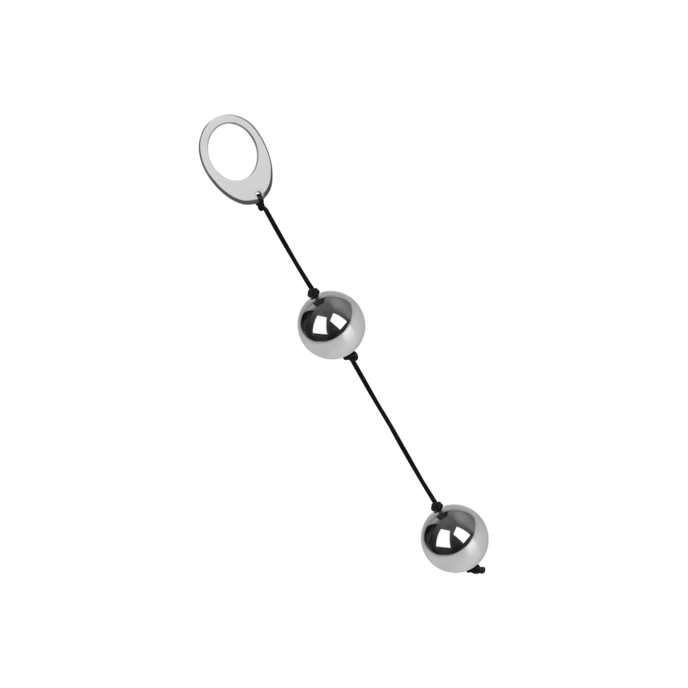 boules-de-plaisir-en-métal-massif-3-2-cm-Argent-Noir-1