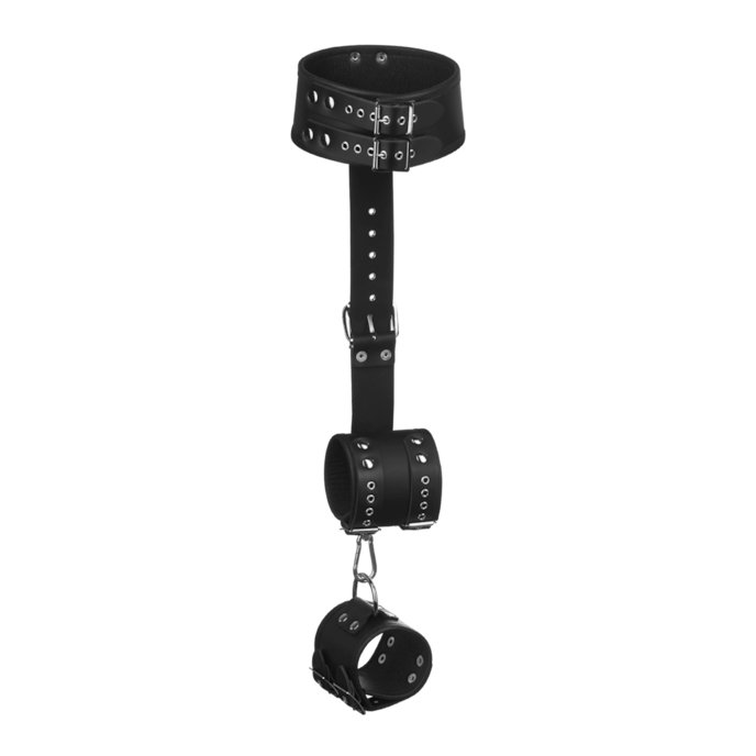 entraves-de-poignets-avec-collier-Noir-6