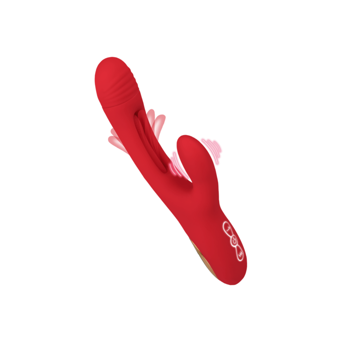 rabbitvibrator-cheeky-master-24-2-cm-Rood-1