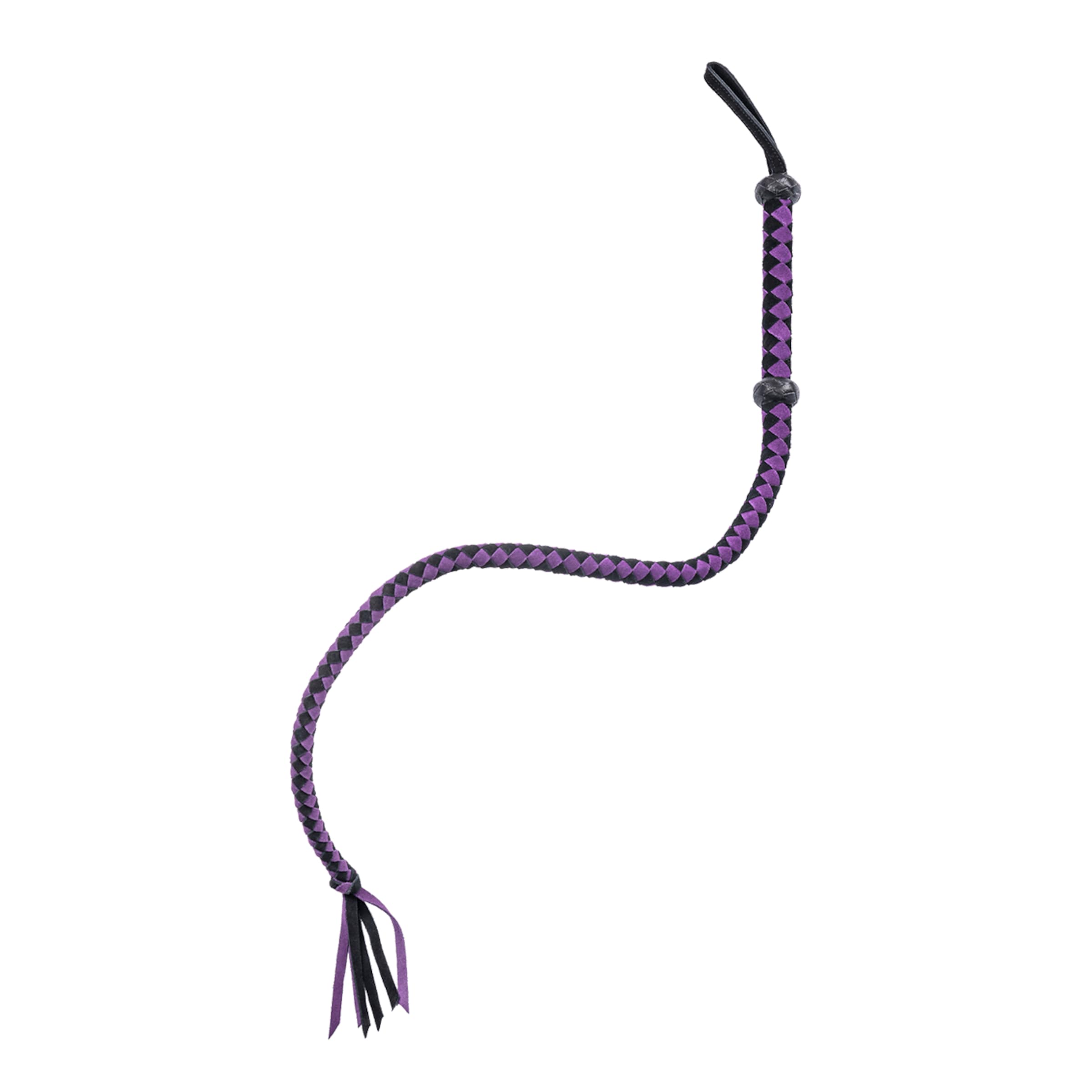 fouet-arabe-pour-taureau-Noir-Violet-2