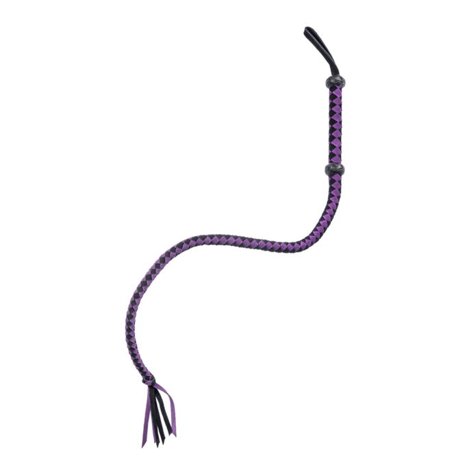 fouet-arabe-pour-taureau-Noir-Violet-2