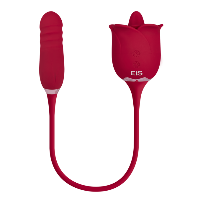 vibromasseur-à-poser-en-forme-de-rose---2-en-1-39-8-cm-Rouge-5