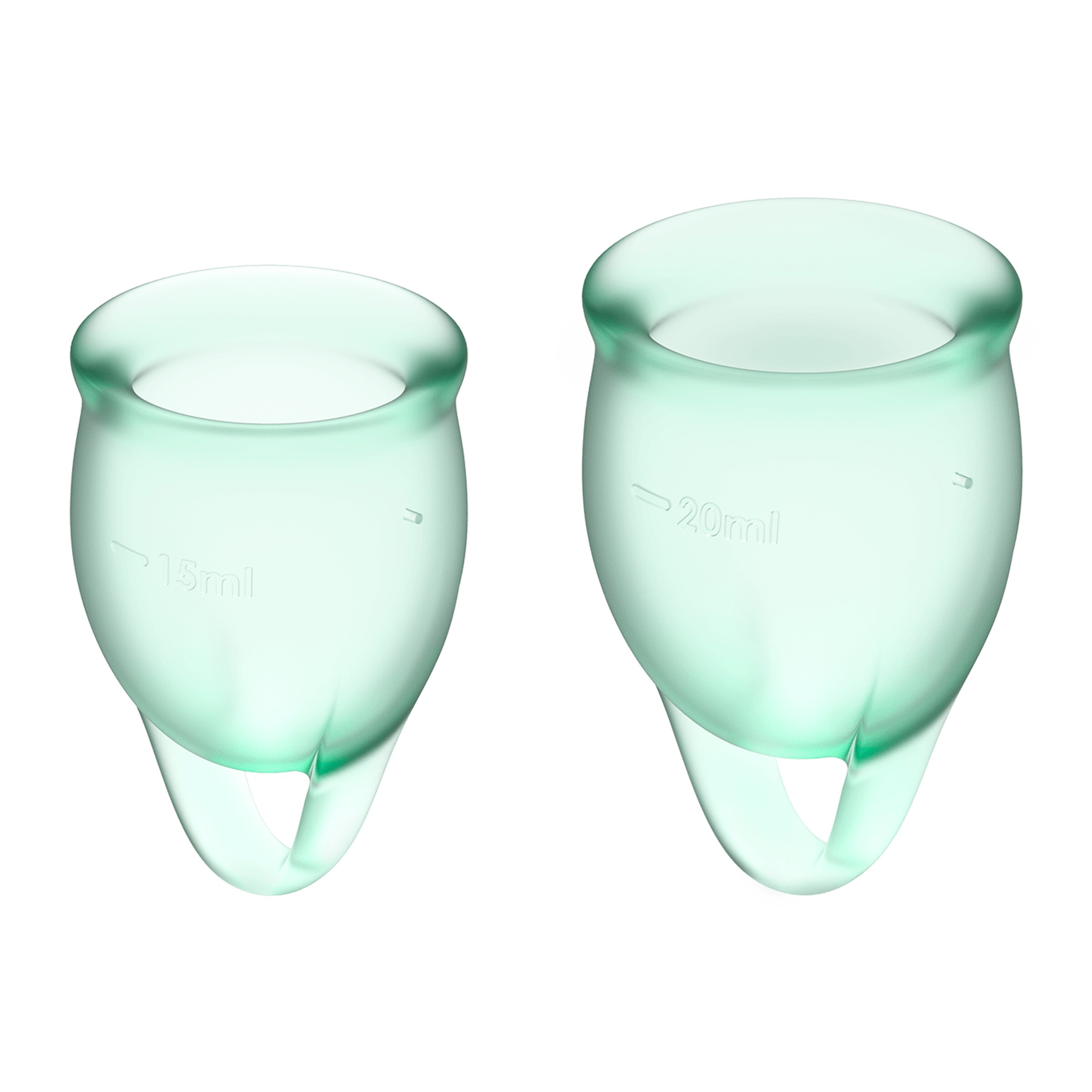 satisfyer-feel-confident---menstrual-cup-set-15-&-20-ml-Vert clair-4