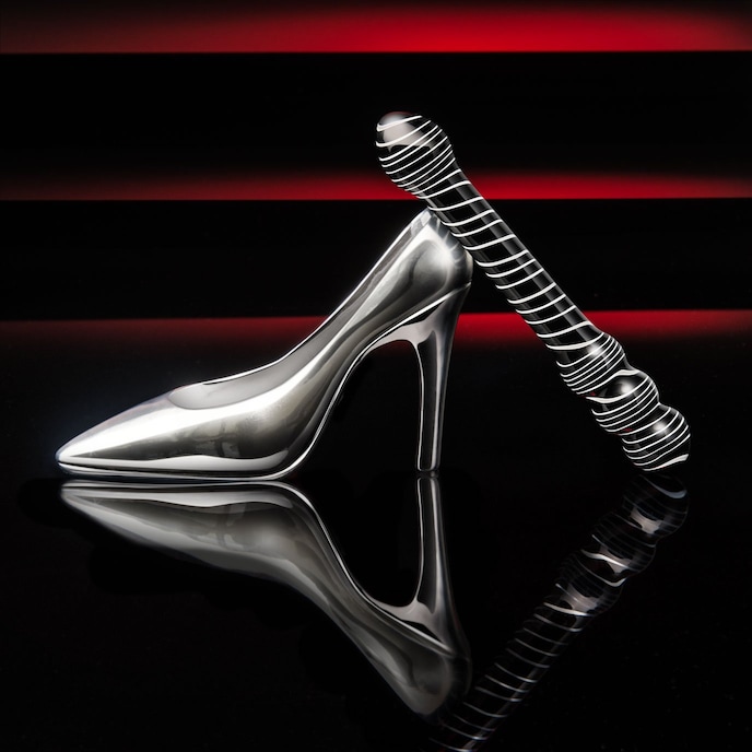 glazen-dildo-met-bolstructuur-21-5-cm-Schwarz-Weiß-2