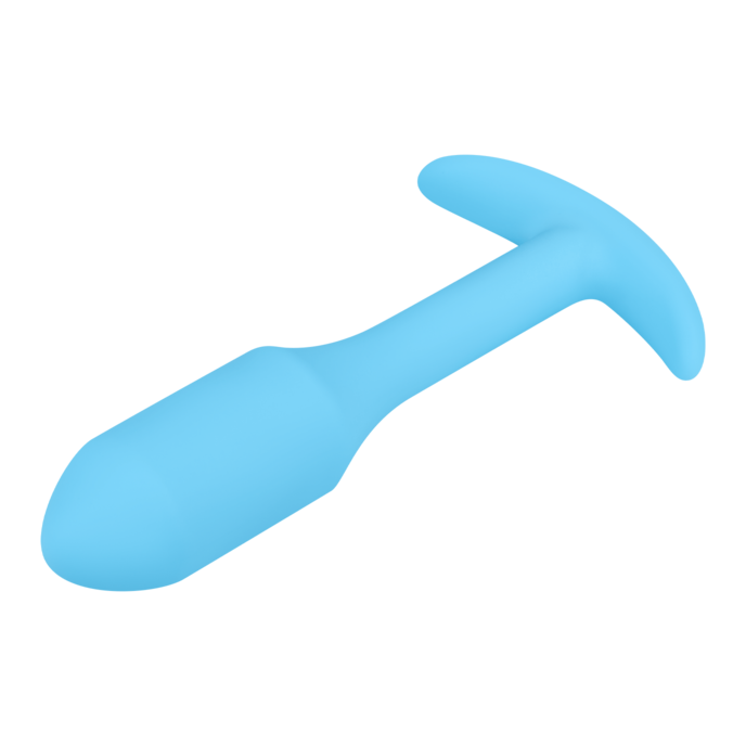 plug-anal-en-silicone-9-7-cm-Bleu clair-4