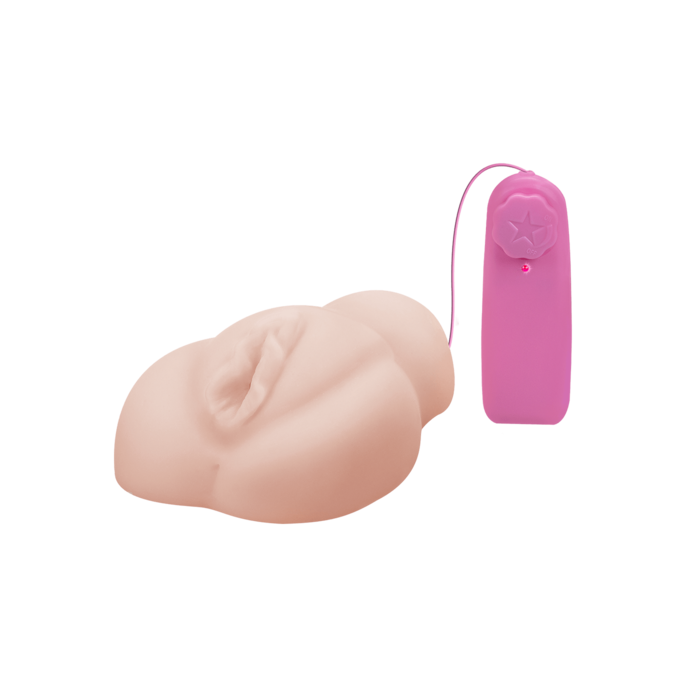 vagina-masturbator-met-vibratie-13-cm-Natur-hell-Roze-1