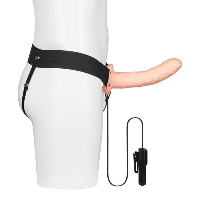 vibrating-hollow-strap-on-22-5-cm-Natur-hell-Schwarz-4