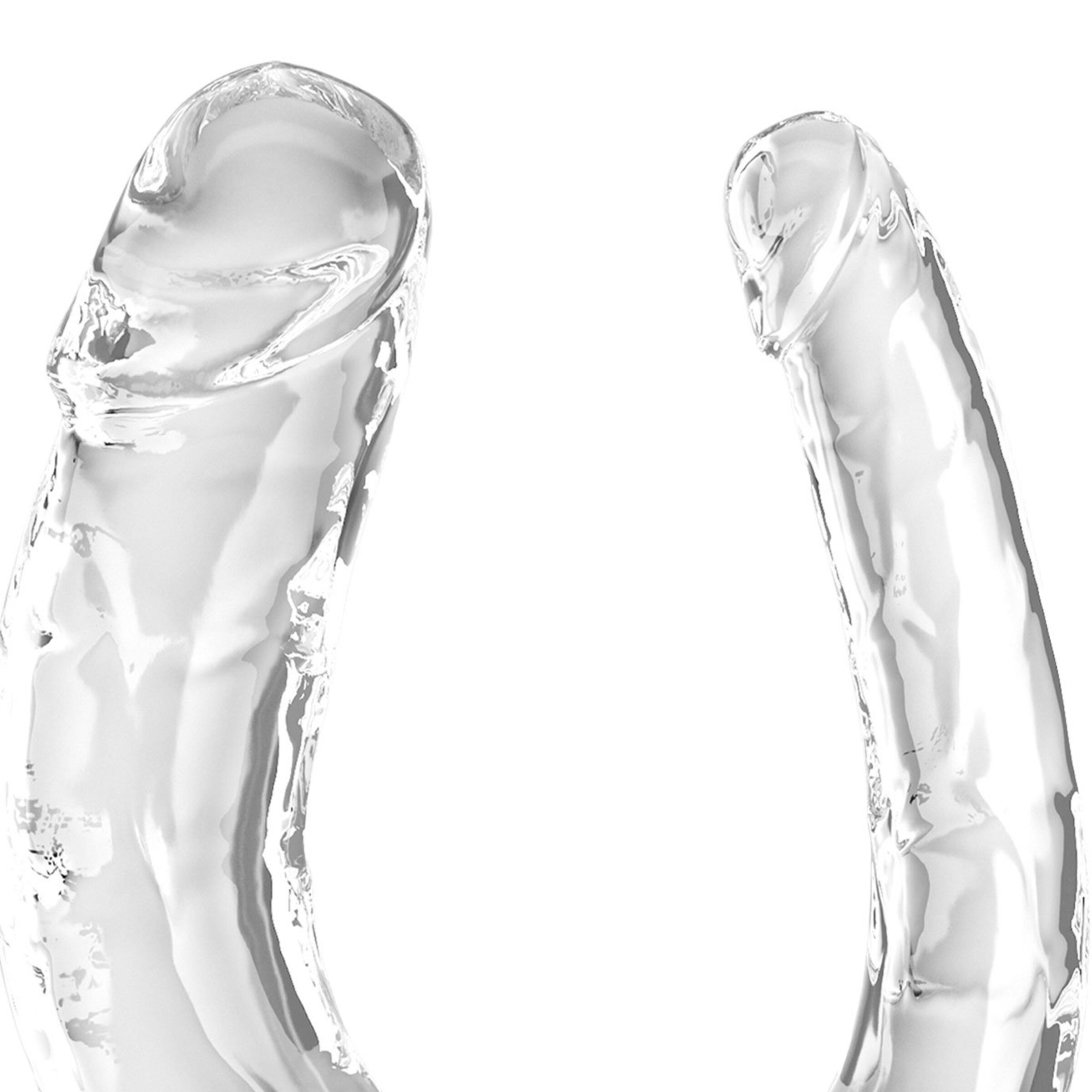 king-cock-clear---medium-double-trouble-34-cm-Transparent-3