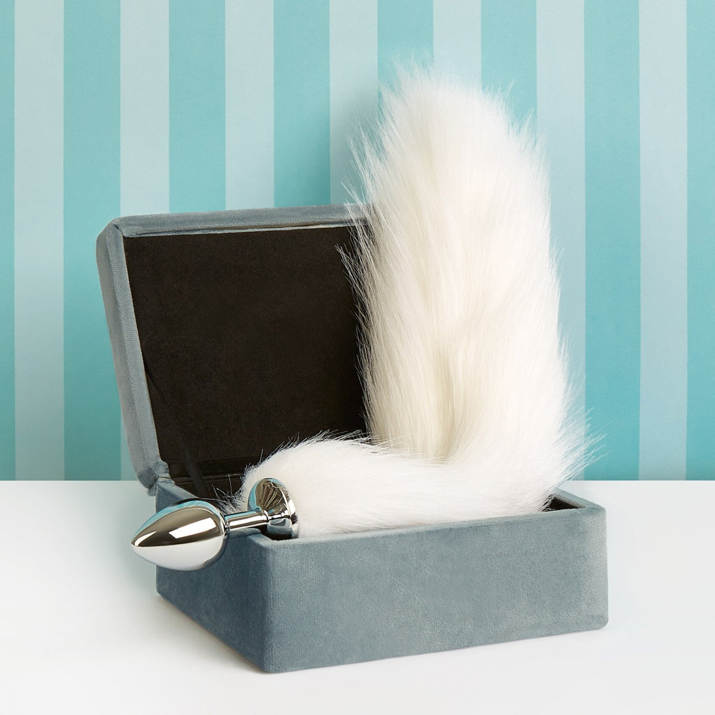 anale-plug-met-vossenstaart-48-cm-Wit-Zilver-2