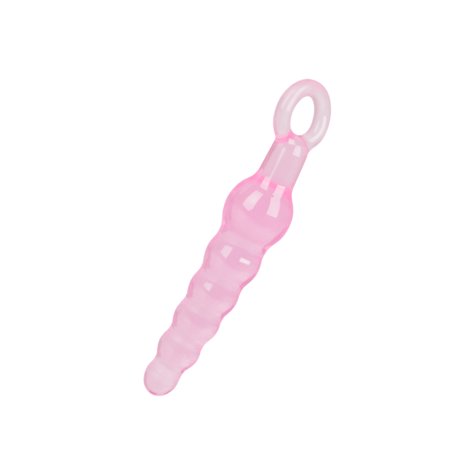 analdildo-met-bolstructuur-18-cm-Pink-1