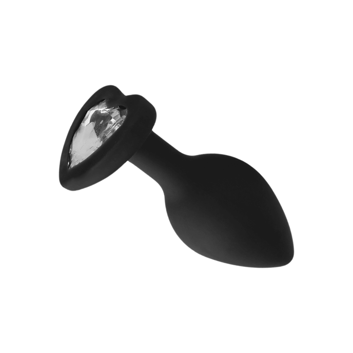 regular-diamond-heart-butt-plug-7-3-cm-Zwart-1