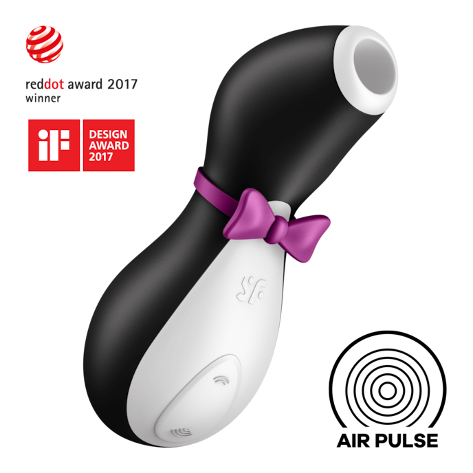 satisfyer-penguin-Schwarz-Violett-Weiß-1