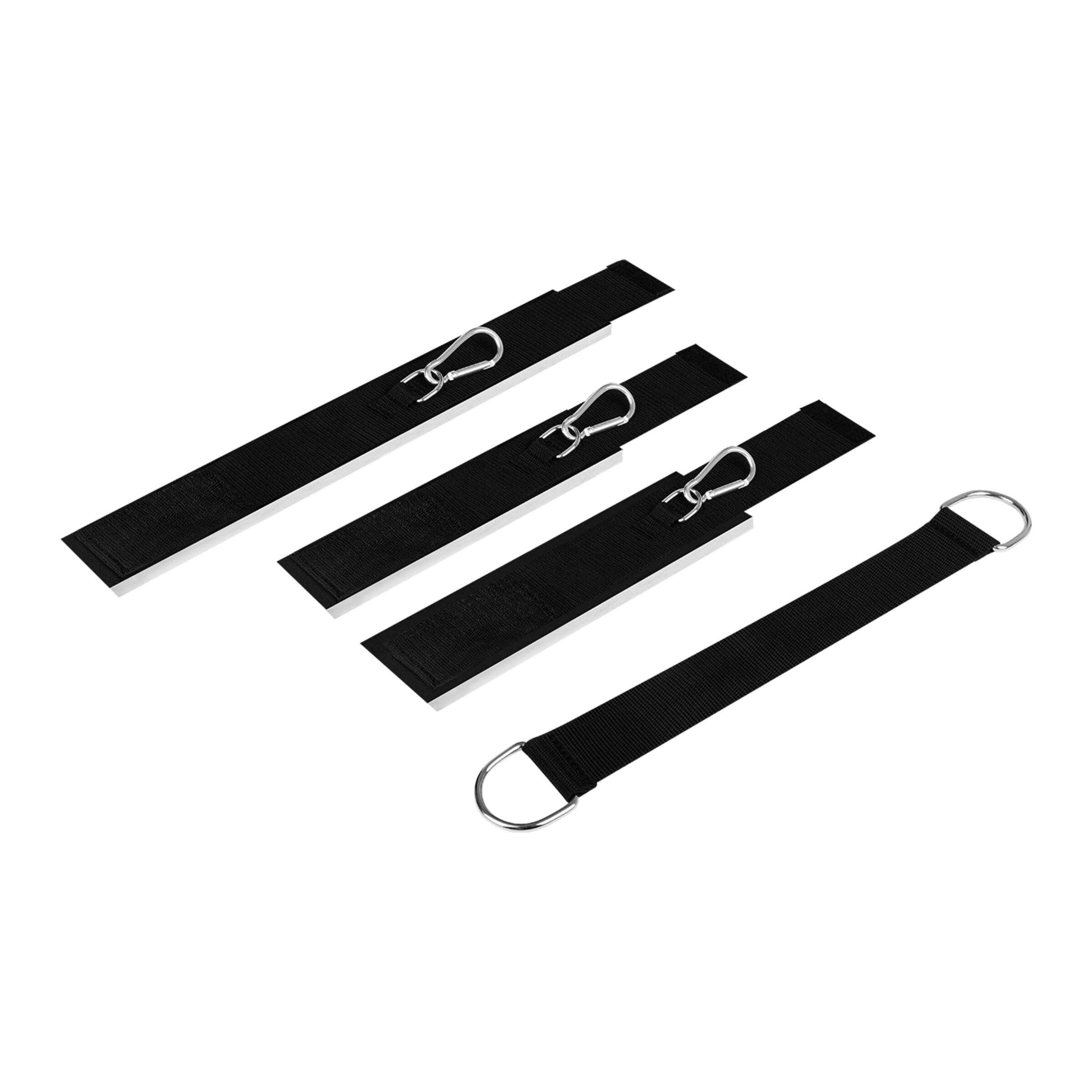 ensemble-de-menottes-7-pièces-Argent-Noir-5