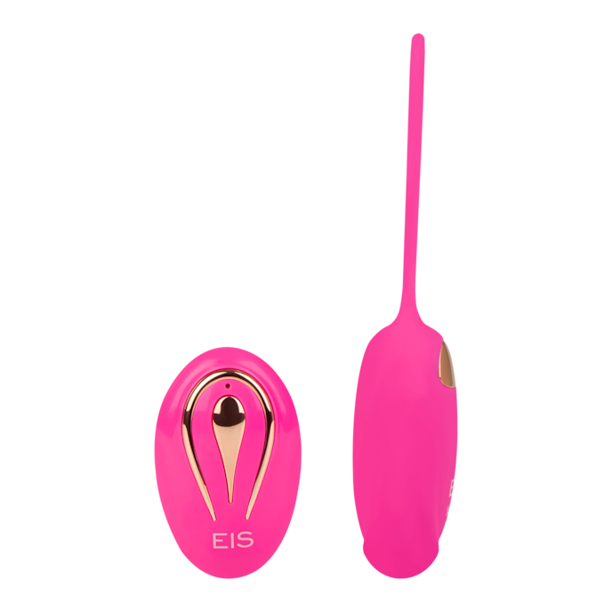 oeuf-vibro-en-silicone-avec-télécommande-radio-8-cm-Rouge-2