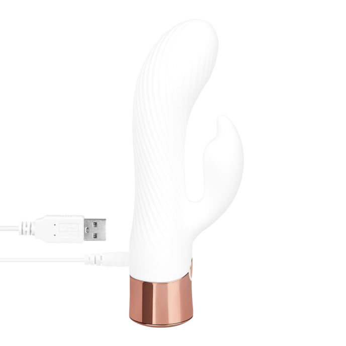 edler-rabbitvibrator-18-cm-Rosegold-Weiß-9