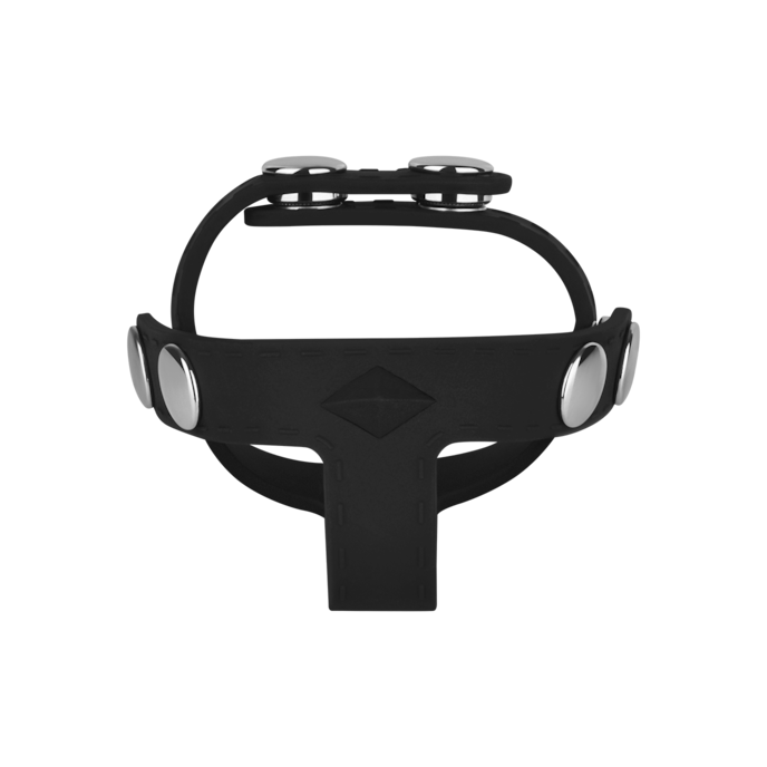 sangle-pénienne-et-testiculaire-en-silicone-Argent-Noir-4