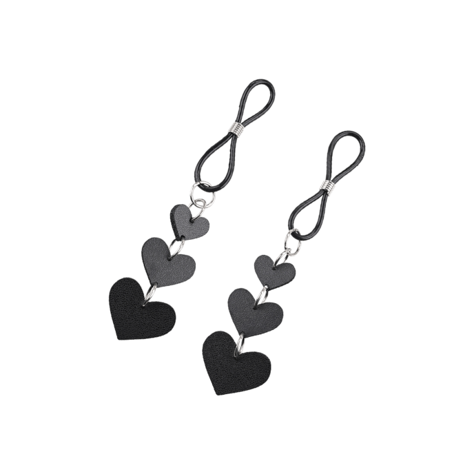 sex-and-mischief---heart-nipple-ties-Zwart-1