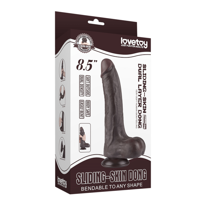 sliding-skin-dong-22-cm-Naturel foncé-4