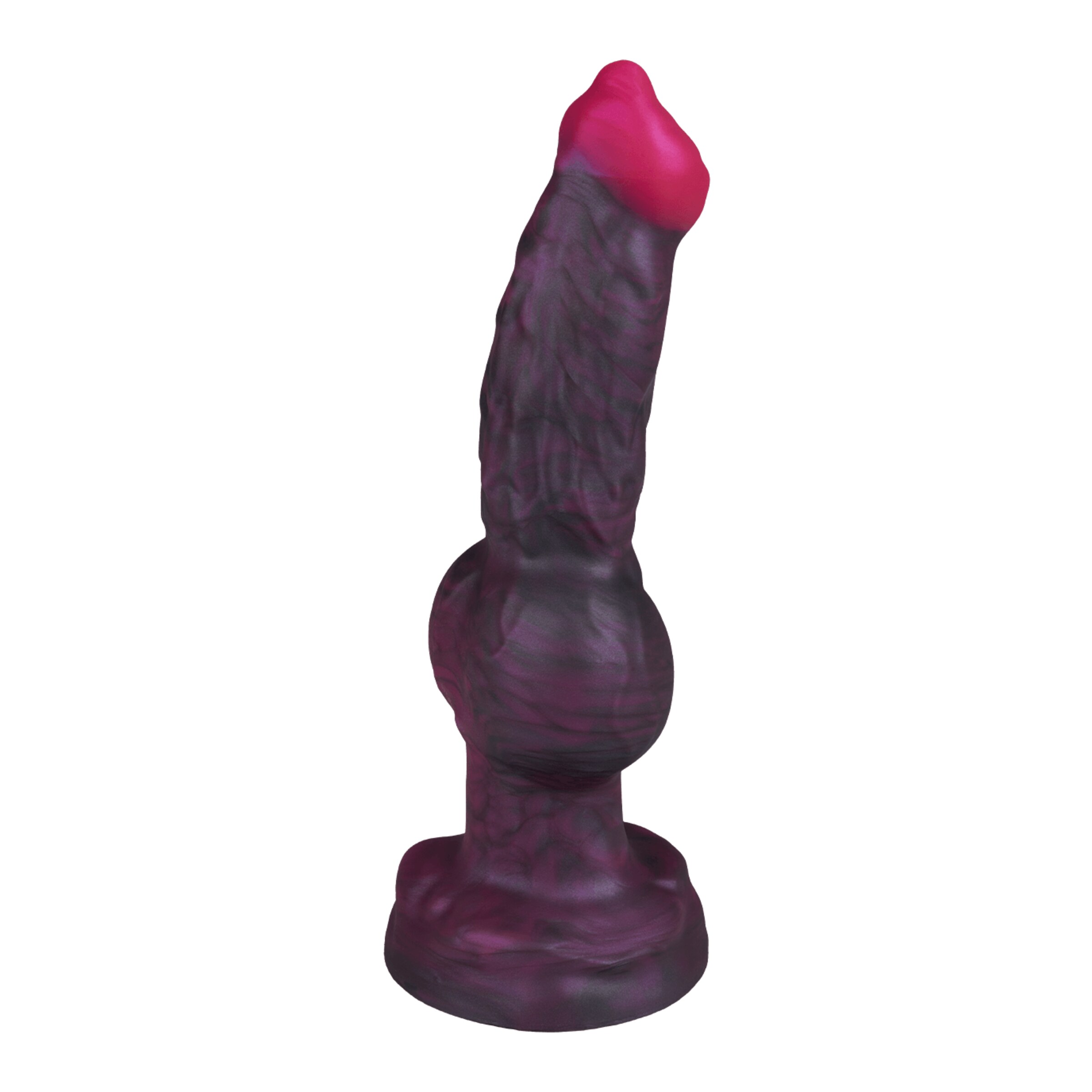 monster-dildo-mit-kugelstruktur-23-5-cm-Lila-Pink-2