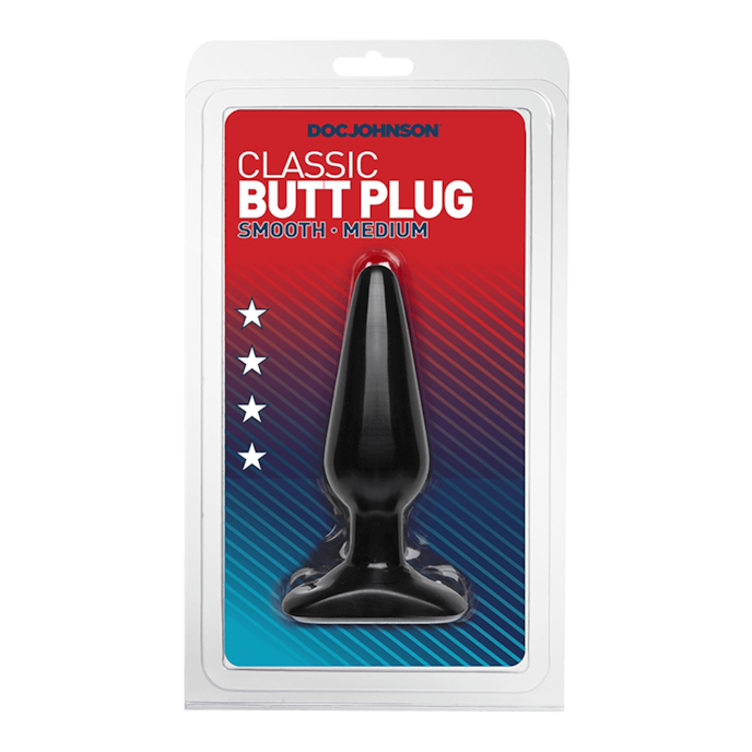 classic-butt-plug---medium-13-5-cm-Zwart-3