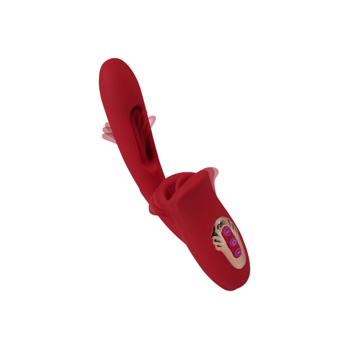 rabbit-vibrator-tongue-tango-25-5-cm-Rood-1