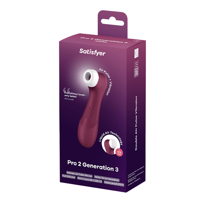 Druckwellenvibrator Satisfyer 'Pro 2 Generation 3', 16,5 cm bordeaux online kaufen Druckwellenvibrator Satisfyer 'Pro 2 Generation 3', 16,5 cm bordeaux online kaufen