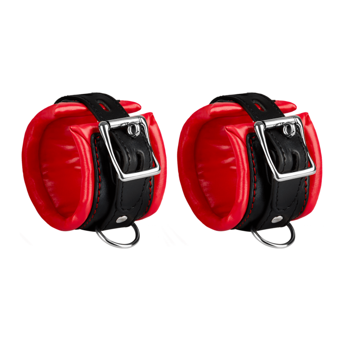 étriers-pour-cou-et-mains-avec-plateau-4-pièces-Noir-Rouge-4