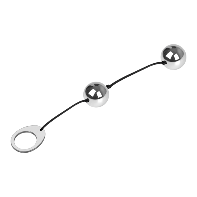 boules-de-plaisir-en-métal-massif-3-2-cm-Argent-Noir-4