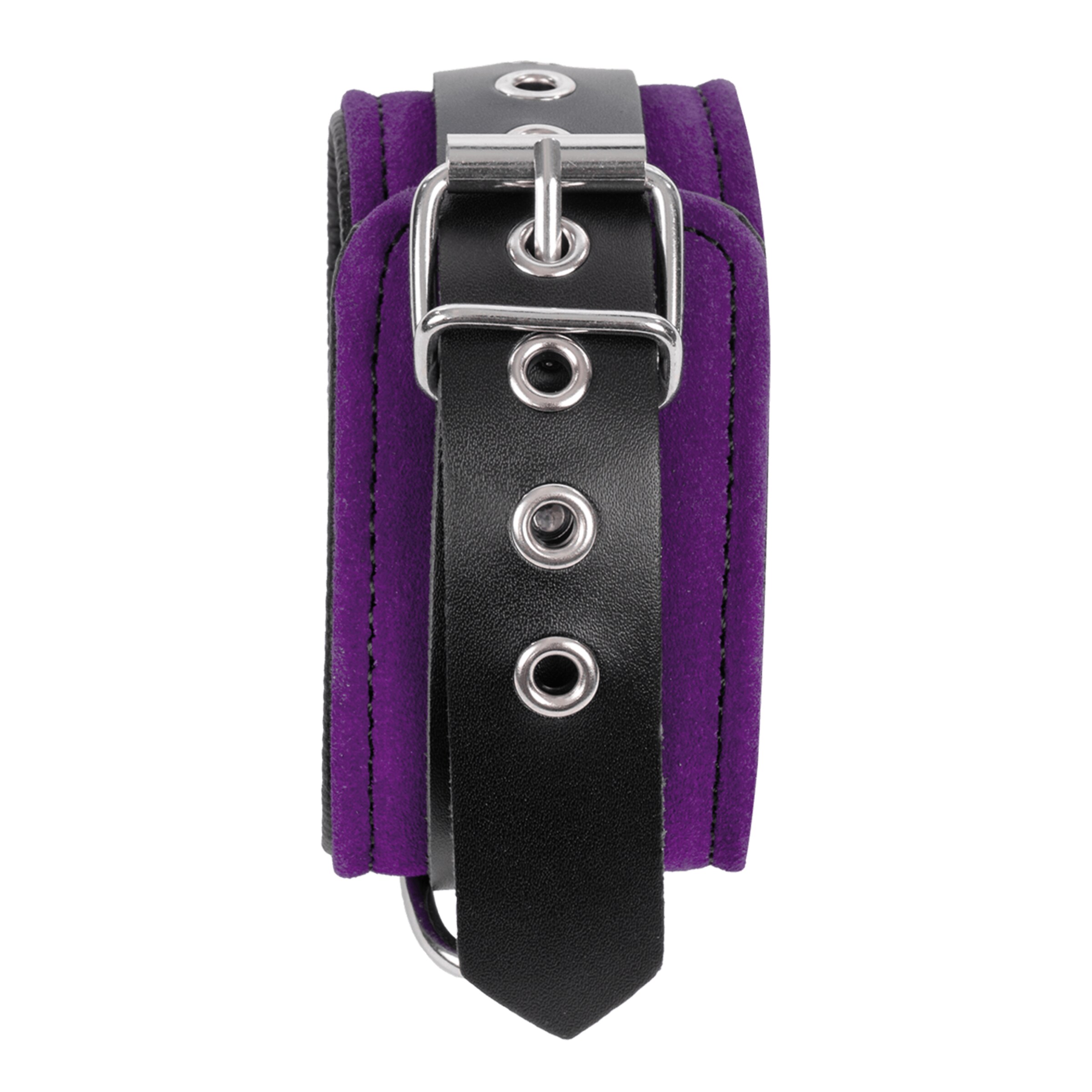 fußfesseln-mit-verbindungskette-Lila-Schwarz-Silber-3