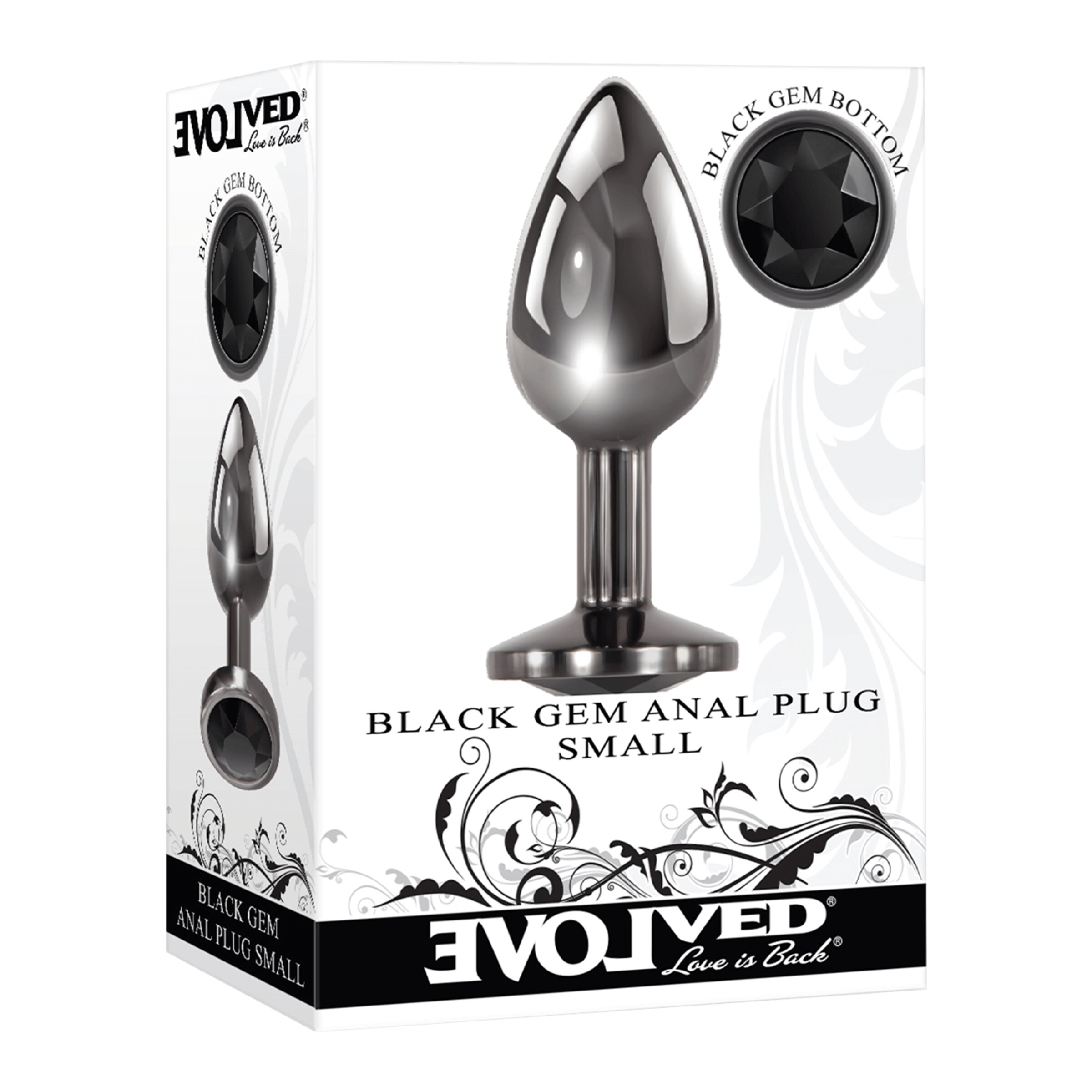 black-gem-anal-plug---small-7-1-cm-Schwarz-Silber-4