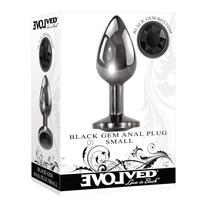black-gem-anal-plug---small-7-1-cm-Argent-Noir-4