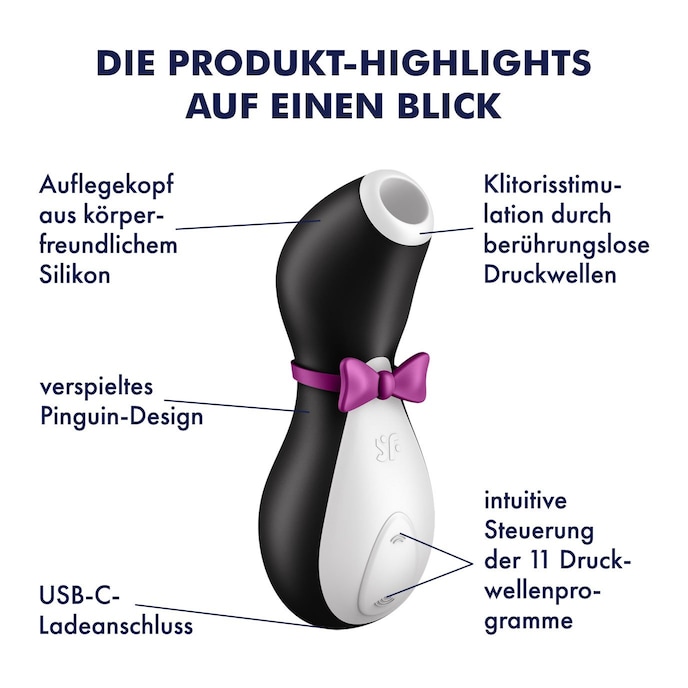 satisfyer-penguin-Schwarz-Violett-Weiß-2