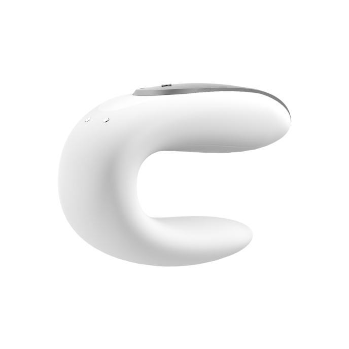 satisfyer-double-fun-connect-app-9-5-cm-avec-télécommande-Argent-Blanc-4