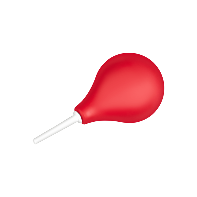 douche-intime-avec-pompe-sphérique-Blanc-Rouge-2