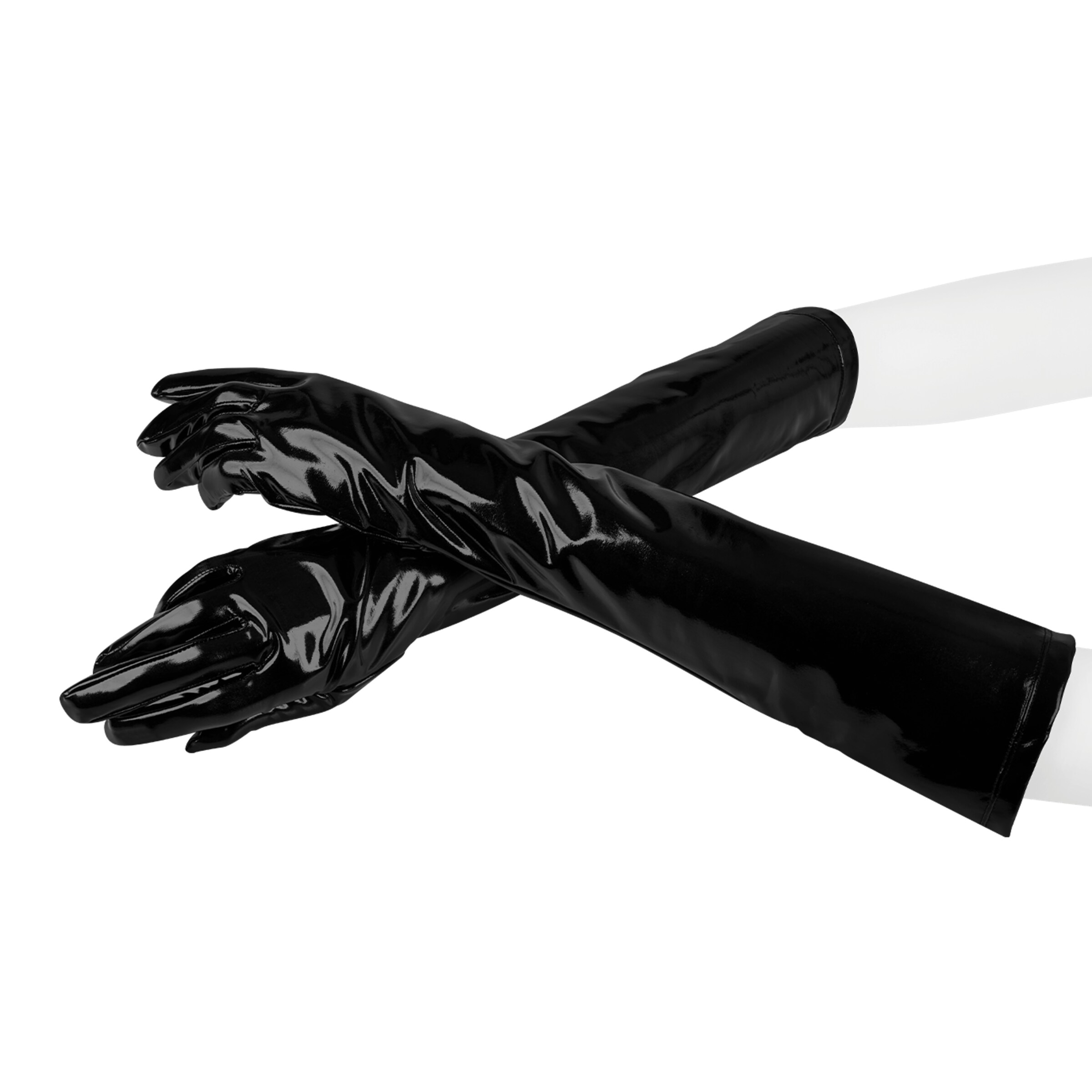 lange-lakhandschoenen-Zwart-1