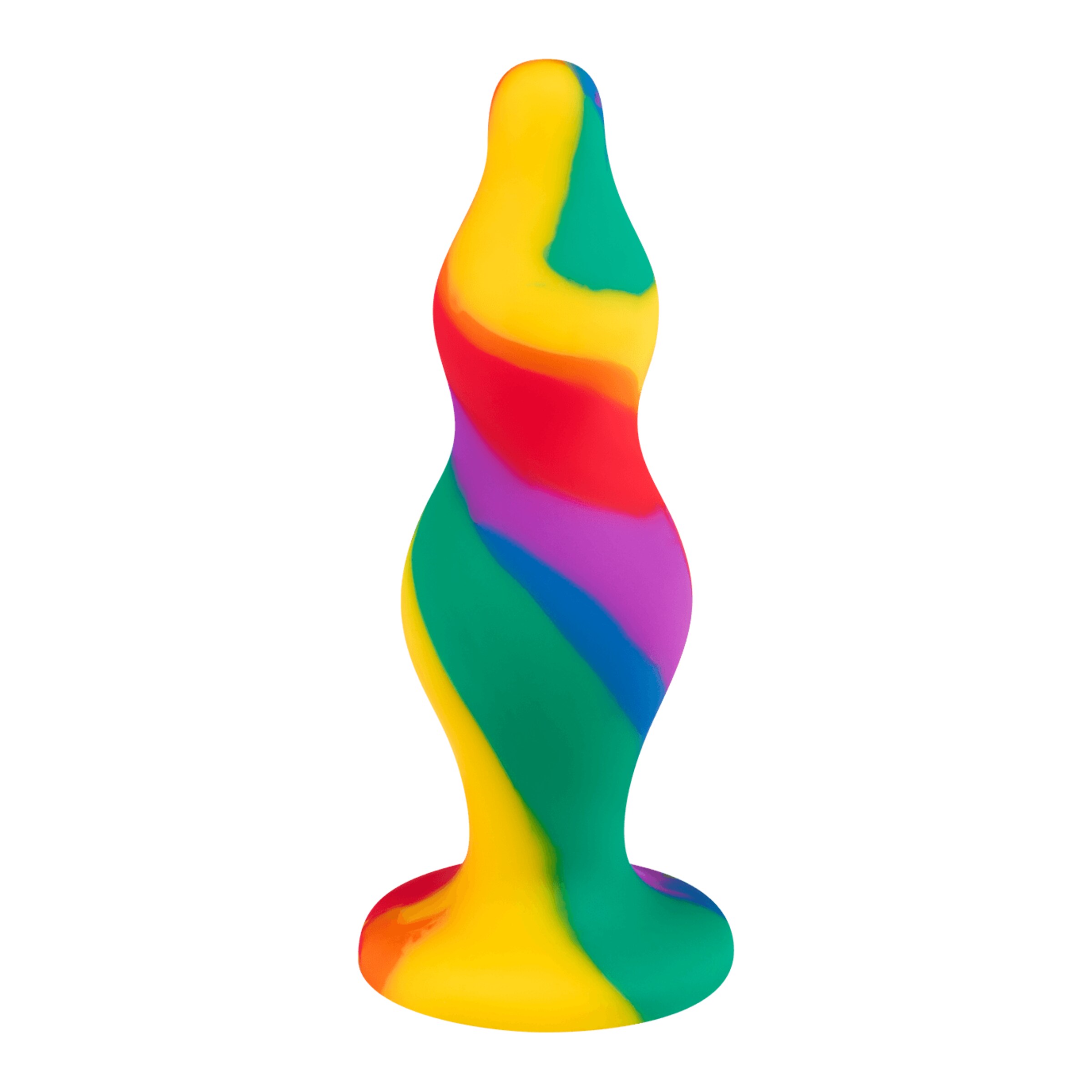 kleurrijke-anale-plug-van-siliconen-12-cm-Bont-4