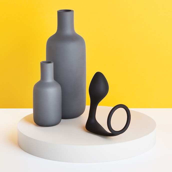 anale-plug-met-hodenring-siliconen-8-cm-Schwarz-2