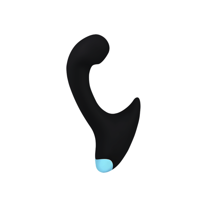 vibromasseur-prostatique-de-luxe-13-cm-Noir-Turquoise-3