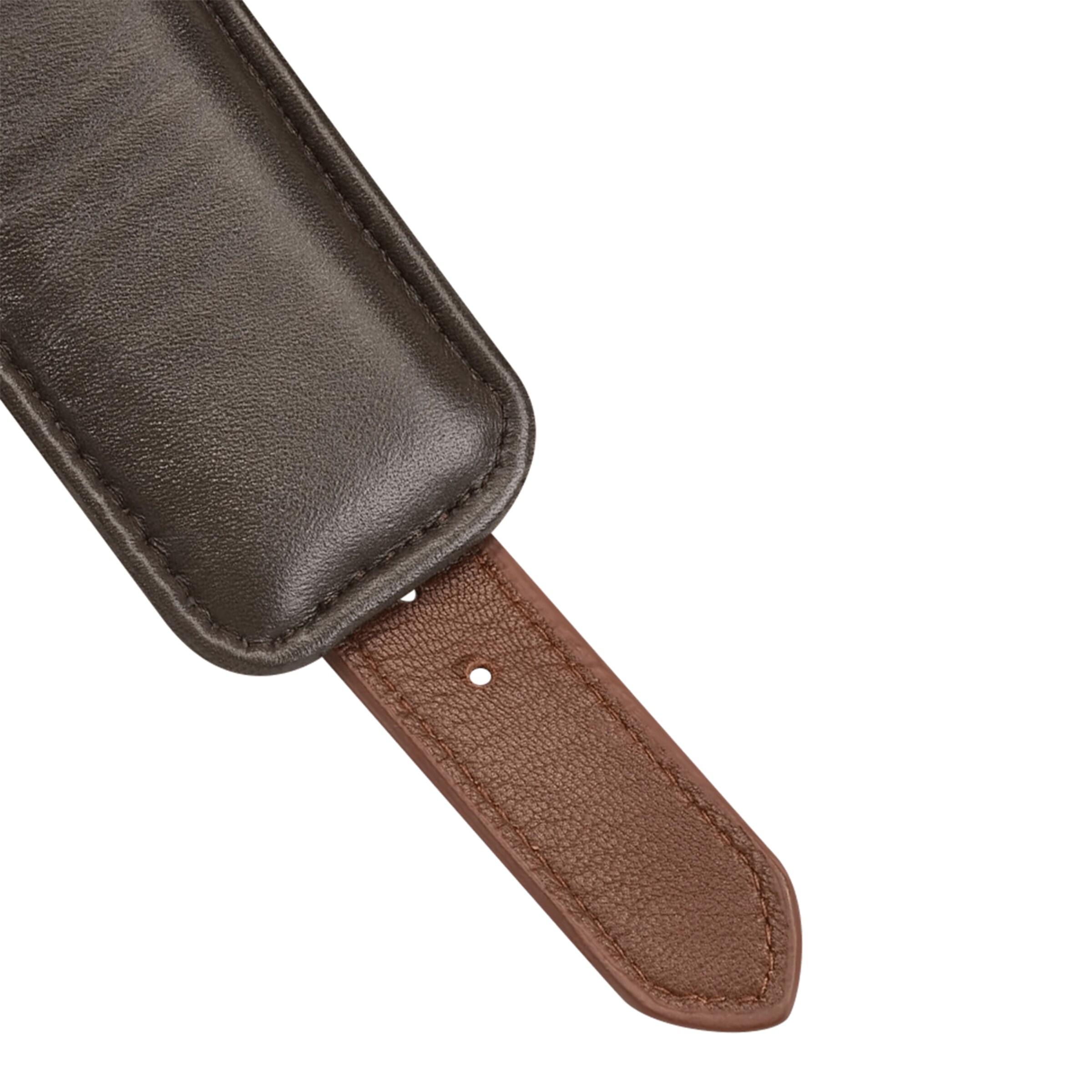 oberschenkelfesseln-aus-reitleder-Braun-Gold-Schwarz-3