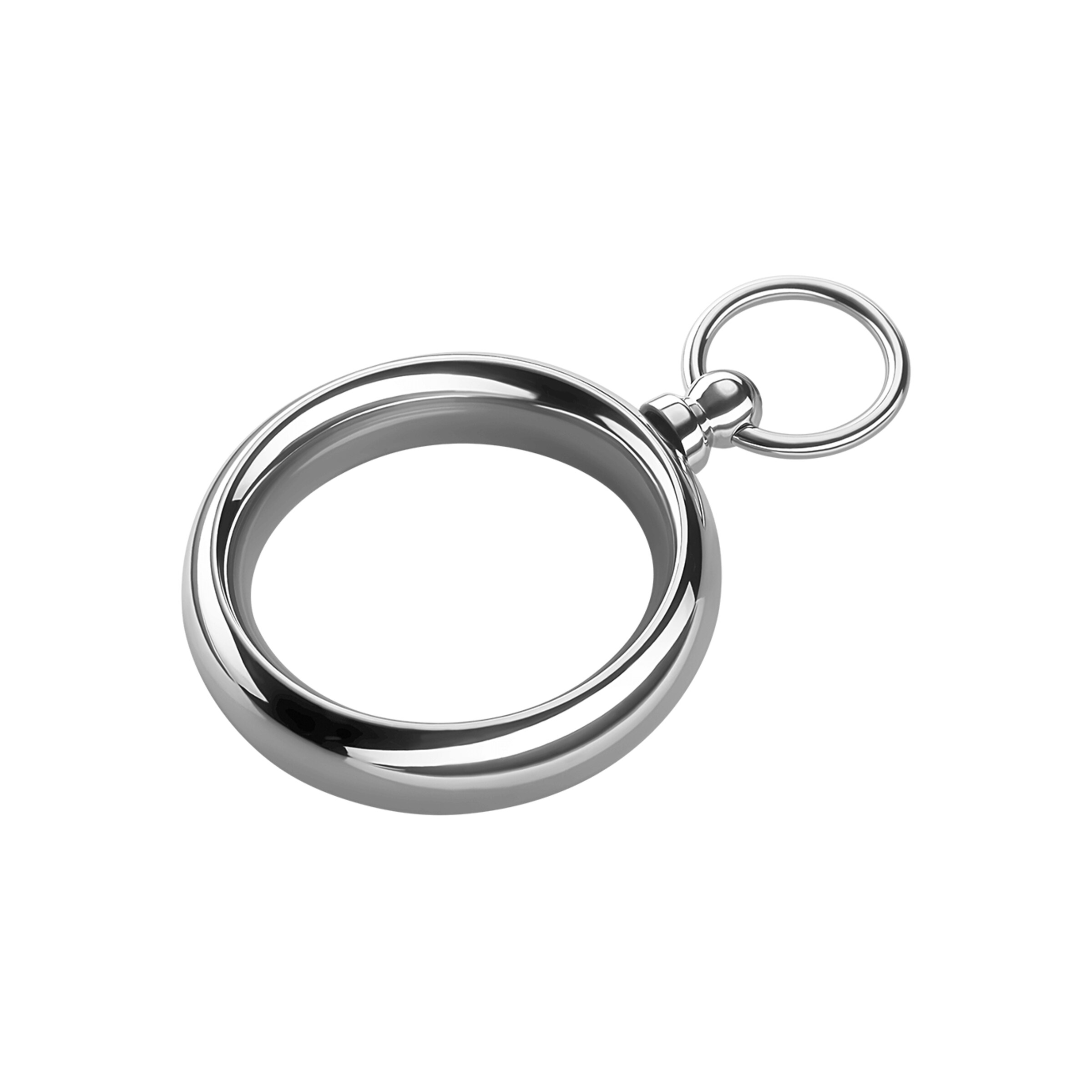 donut-ring-met-o-ring-4-5-cm-Zilver-4
