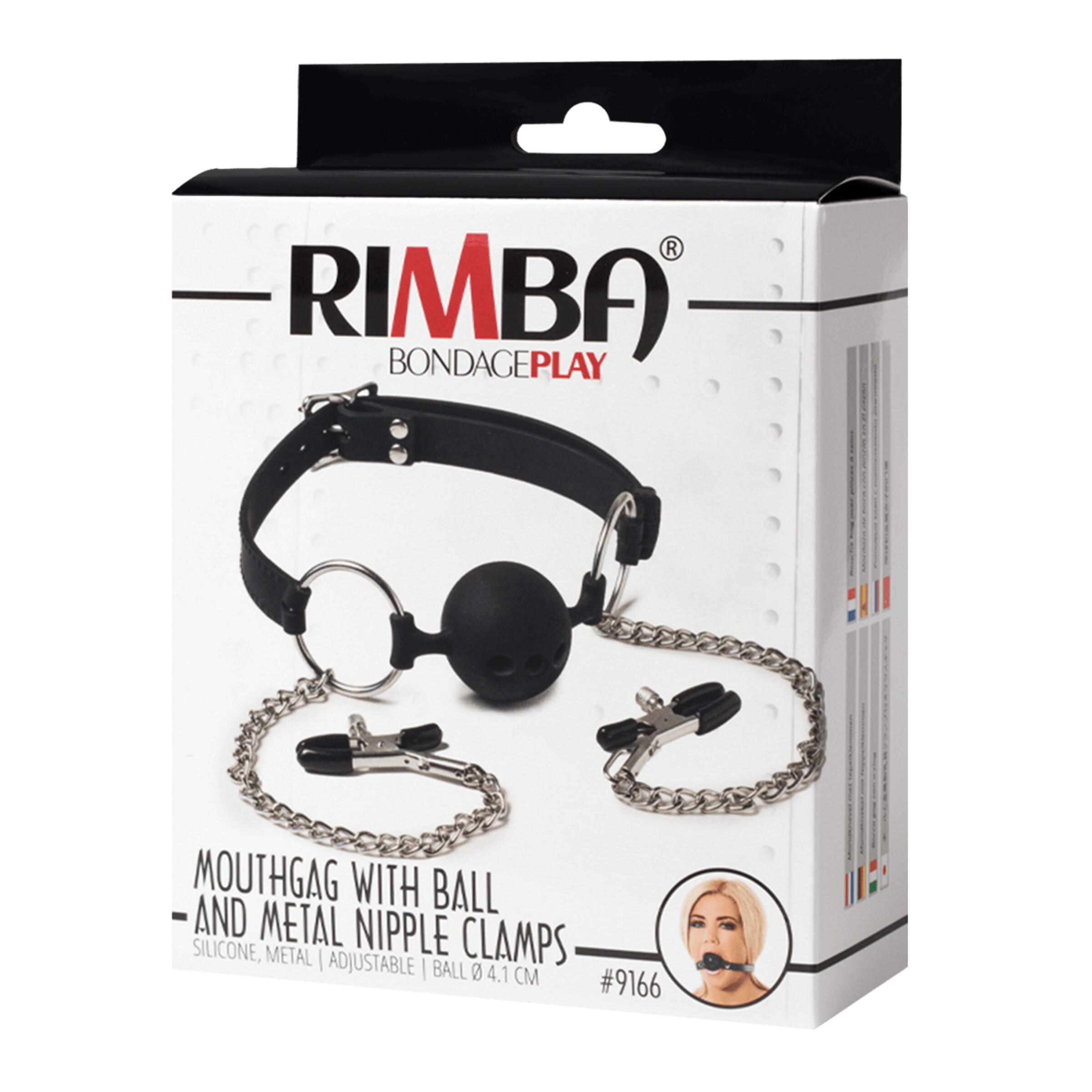 bâillon-avec-pinces-à-tétons-Noir-2