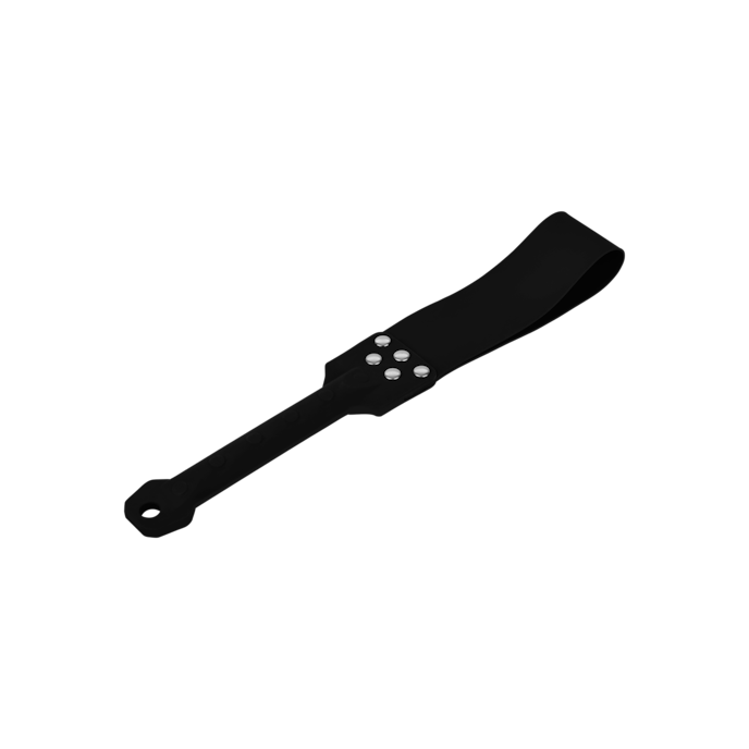 paddle-bouclé-avec-rivets-38-cm-Noir-5