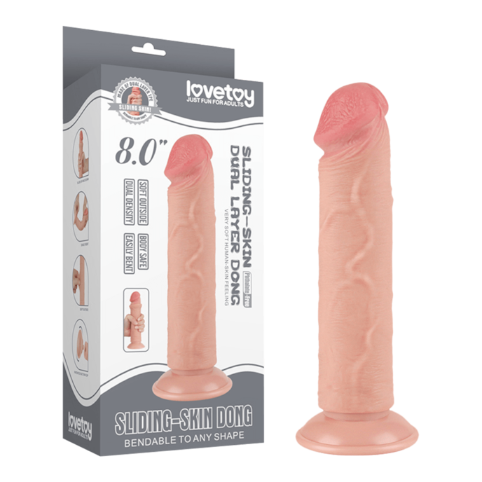 sliding-skin-dong-20-cm-Zilver-6