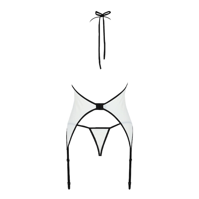 mayennie---corset-&-thong-2-delig-Beige-Zwart-4