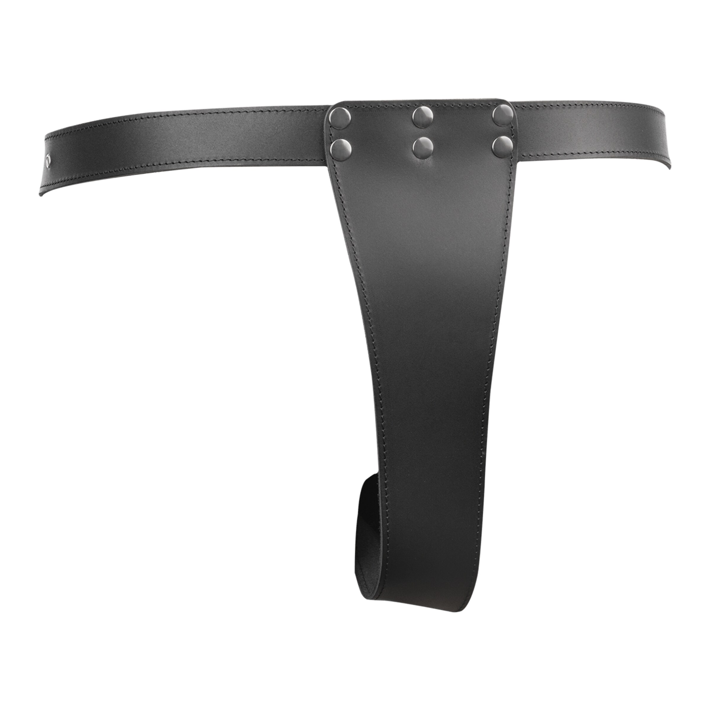 strap-on-slip-met-dubbele-dildo-Zwart-2